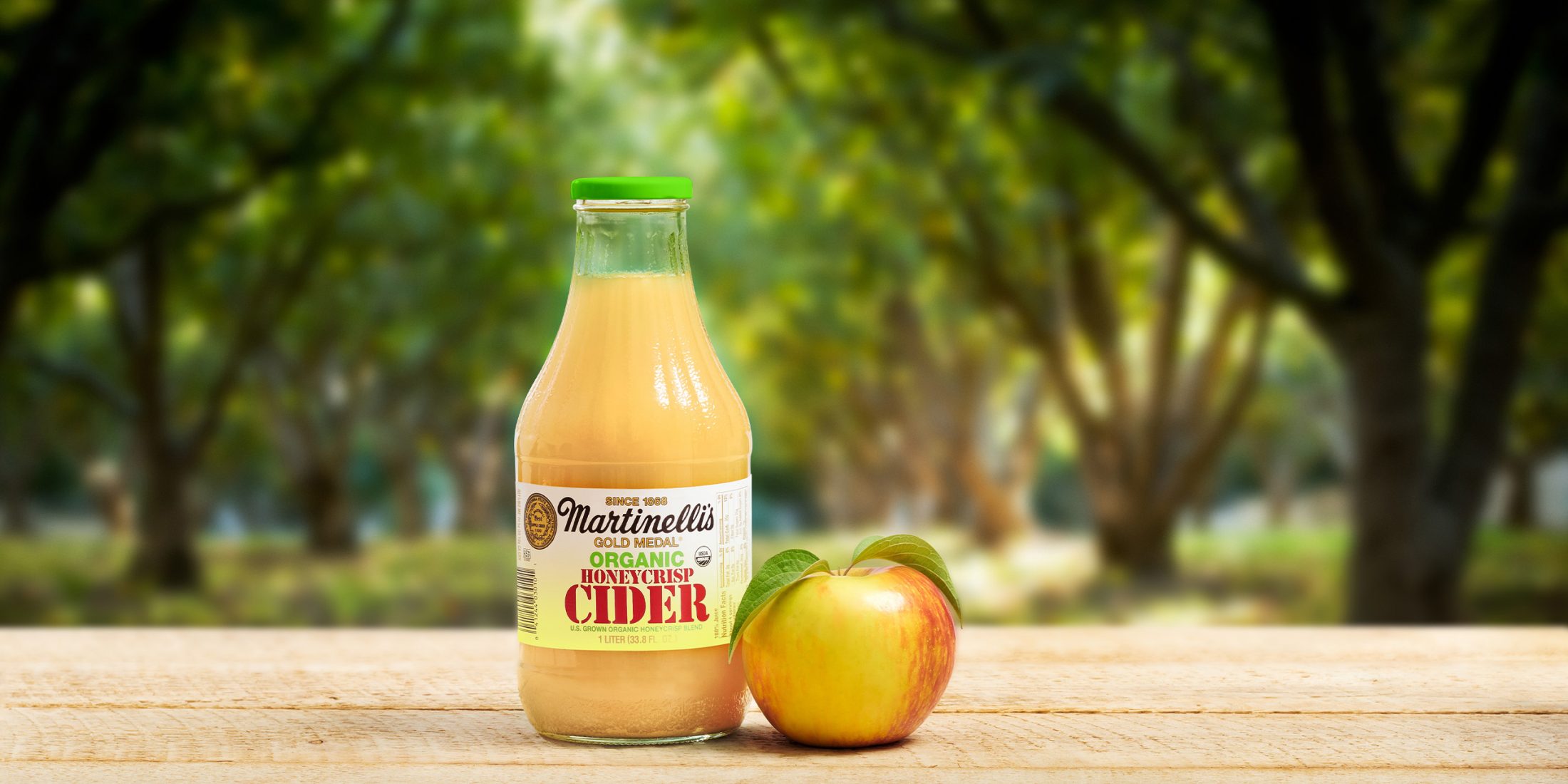 Organic Unfiltered Honeycrisp Apple Cider Fl Oz Martinelli S