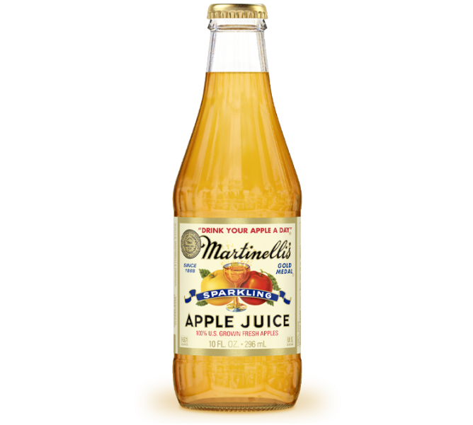 Sparkling Apple Juice Sparkling Juices S. Martinelli & Co