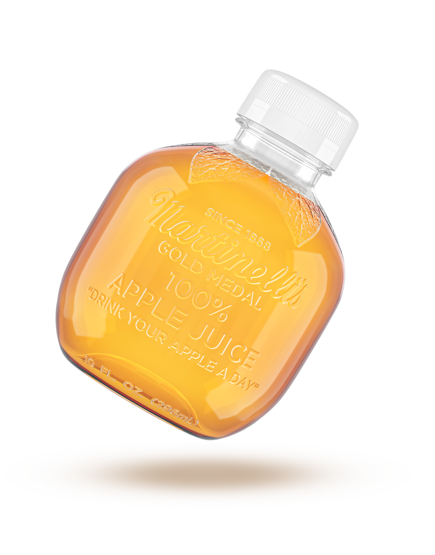 Apple Juice 10 fl. oz. PET Plastic