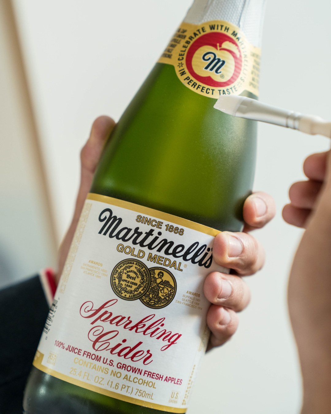 DIY Party Décor or Gift with Sparkling Cider Bottles - S. Martinelli & Co.
