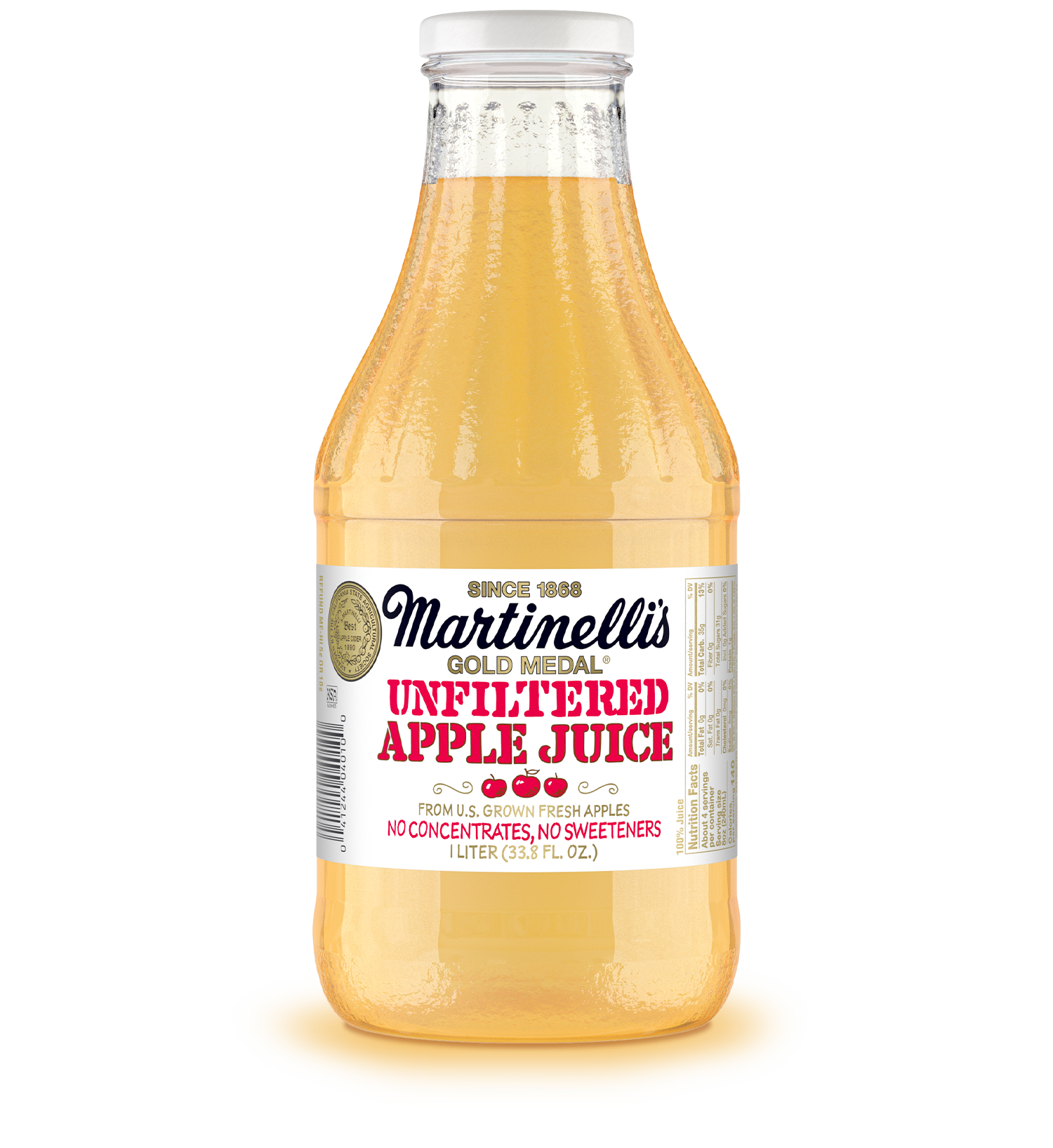 Discover The Pure Taste Of Apple Goodness: Martinelli's Unfiltered Apple Juice